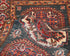 2x3 Green Kazak Afghan Hand Knotted Wool Area Rug